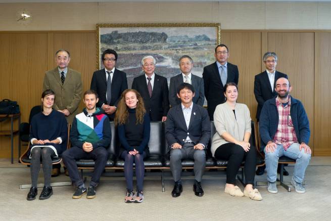 熊本県副知事への表敬訪問が行われました。